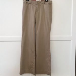 Banana Republic khaki Logan fit pants size 4